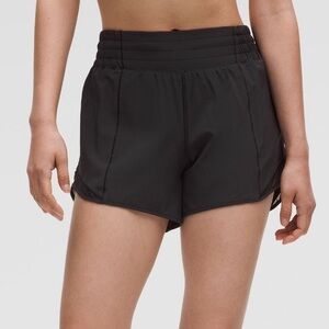 lululemon athletica Women's Hotty hot high rise running short 4”